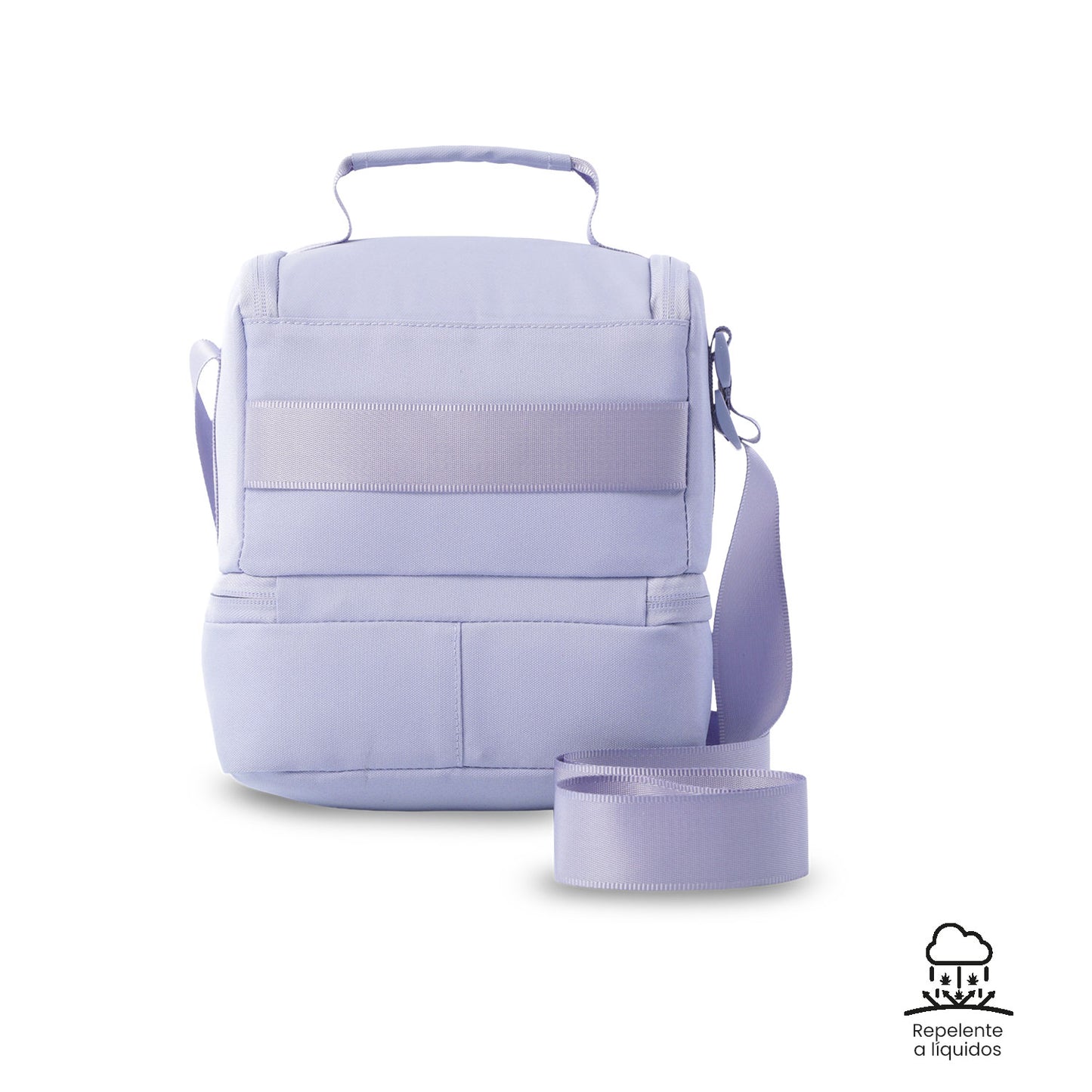 Lonchera Totto Térmica Steif Morada - Doble Compartimento 6L | Porta Almuerzo para Mujer