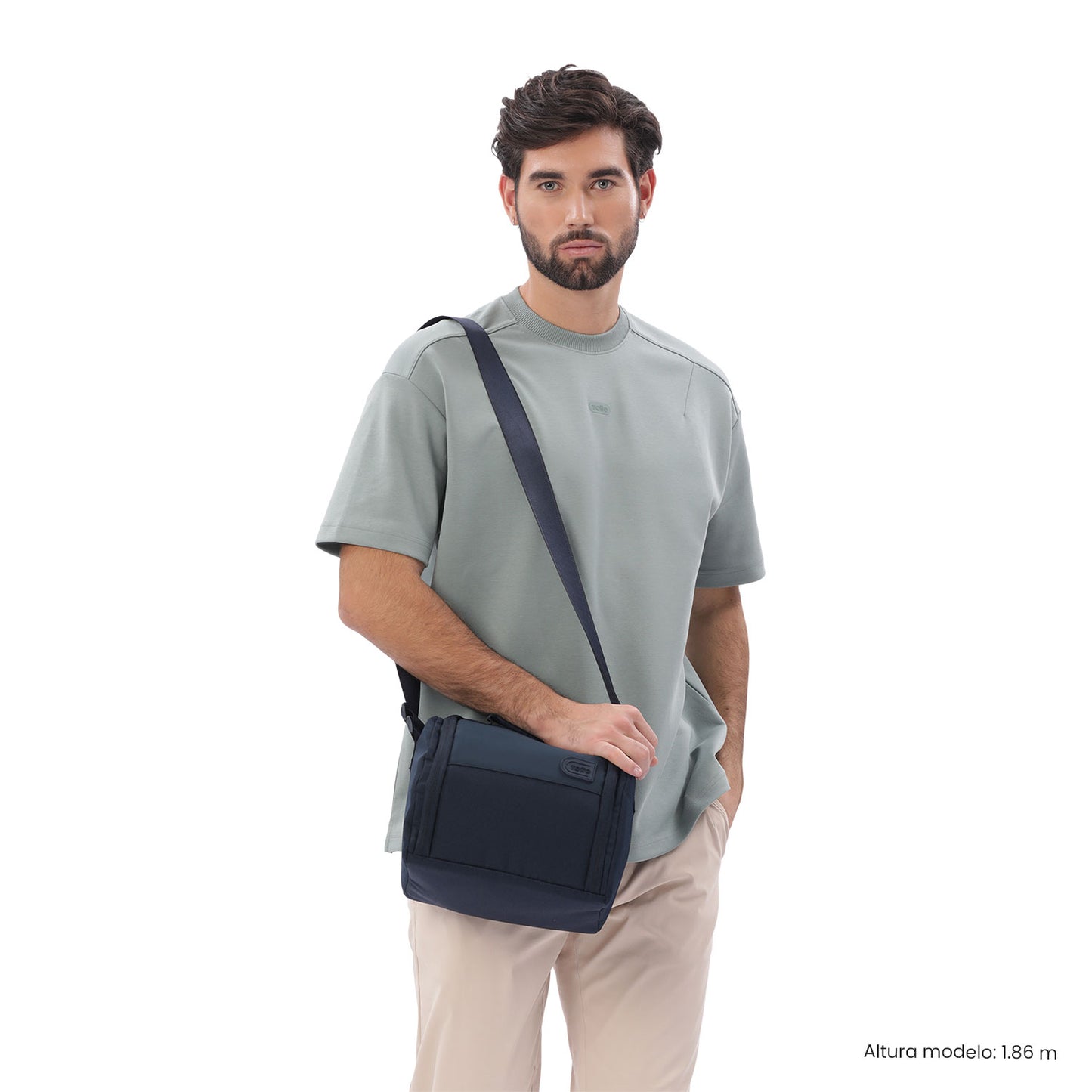 Lonchera Totto Térmica Grande Steif Azul 9L - Porta Almuerzo 5 Horas | Bolso Térmico Unisex