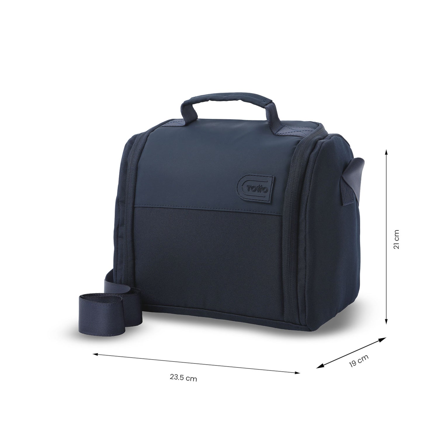 Lonchera Totto Térmica Grande Steif Azul 9L - Porta Almuerzo 5 Horas | Bolso Térmico Unisex