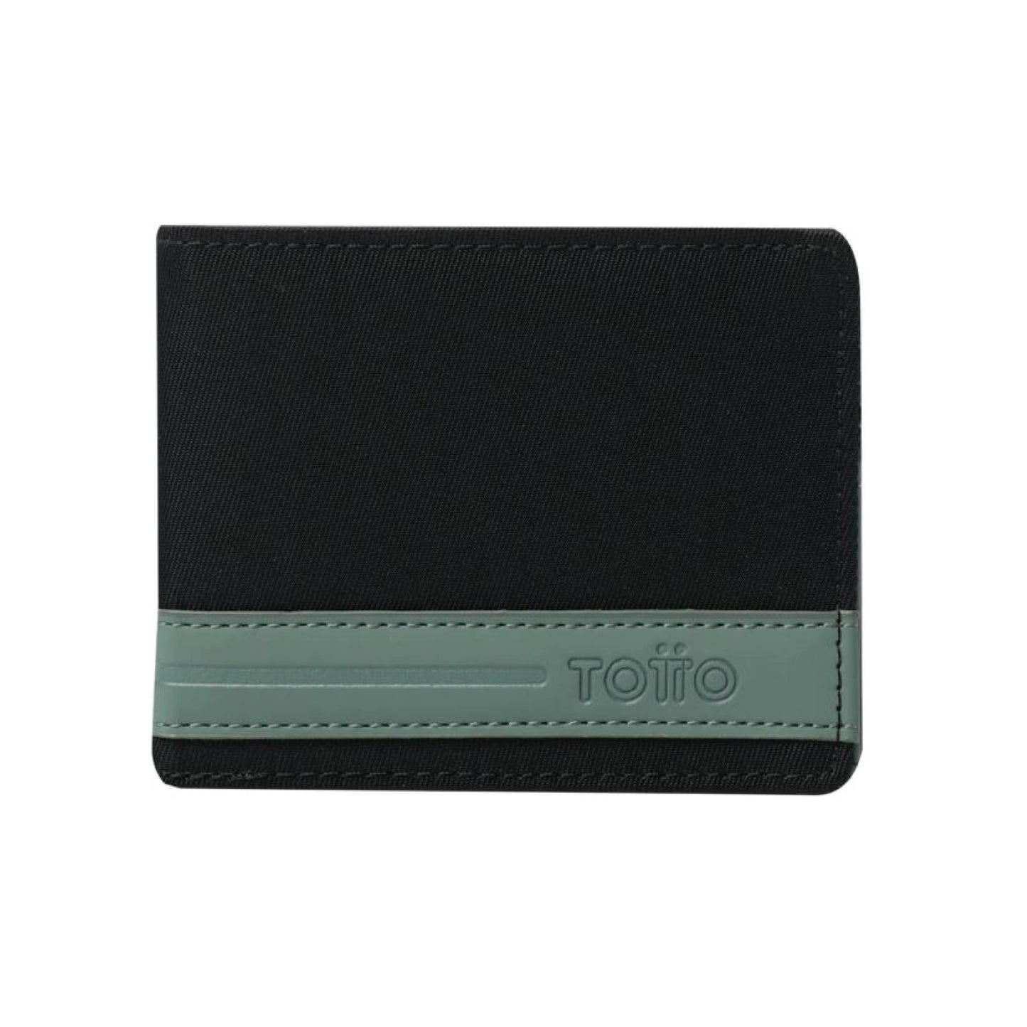 Billetera Totto Vlideri 3.0 con antitobo RFID Blocker Color Negro