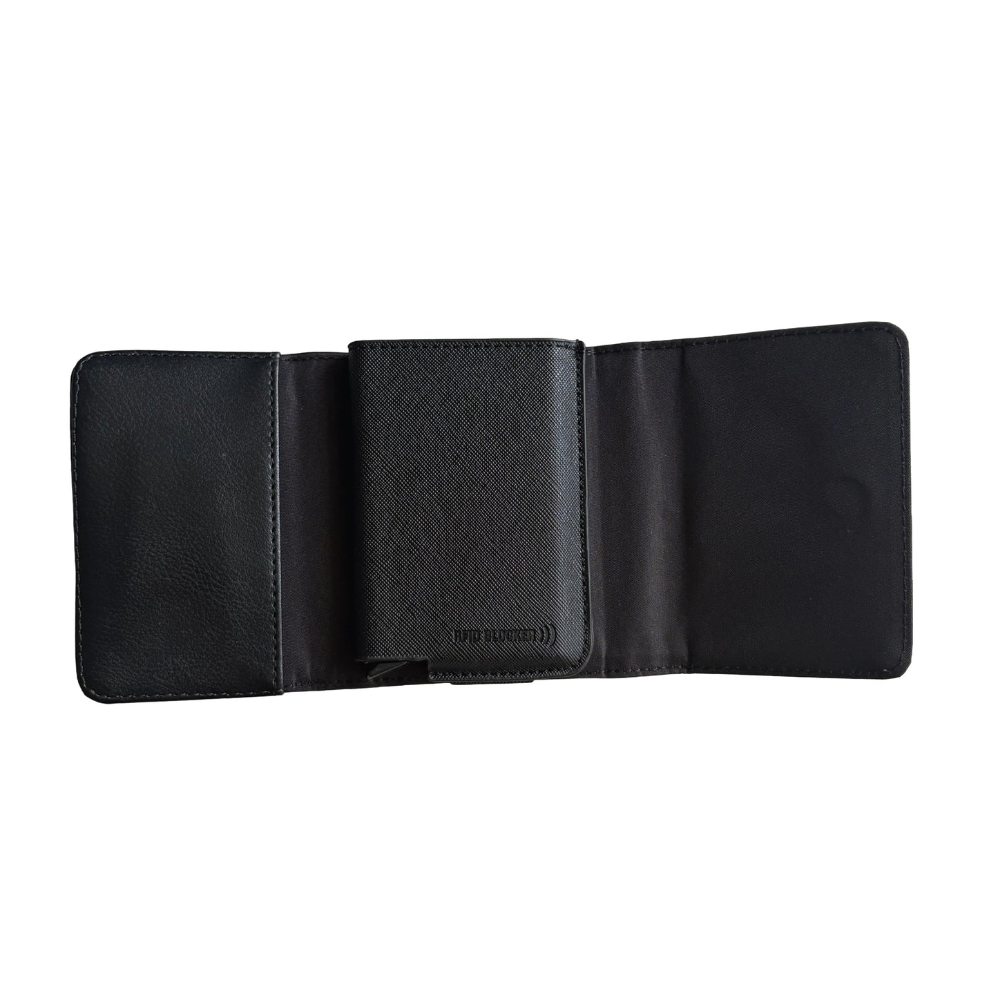 Billetera Totto Saffiano anti robo Rfid Para Hombre Color Negro