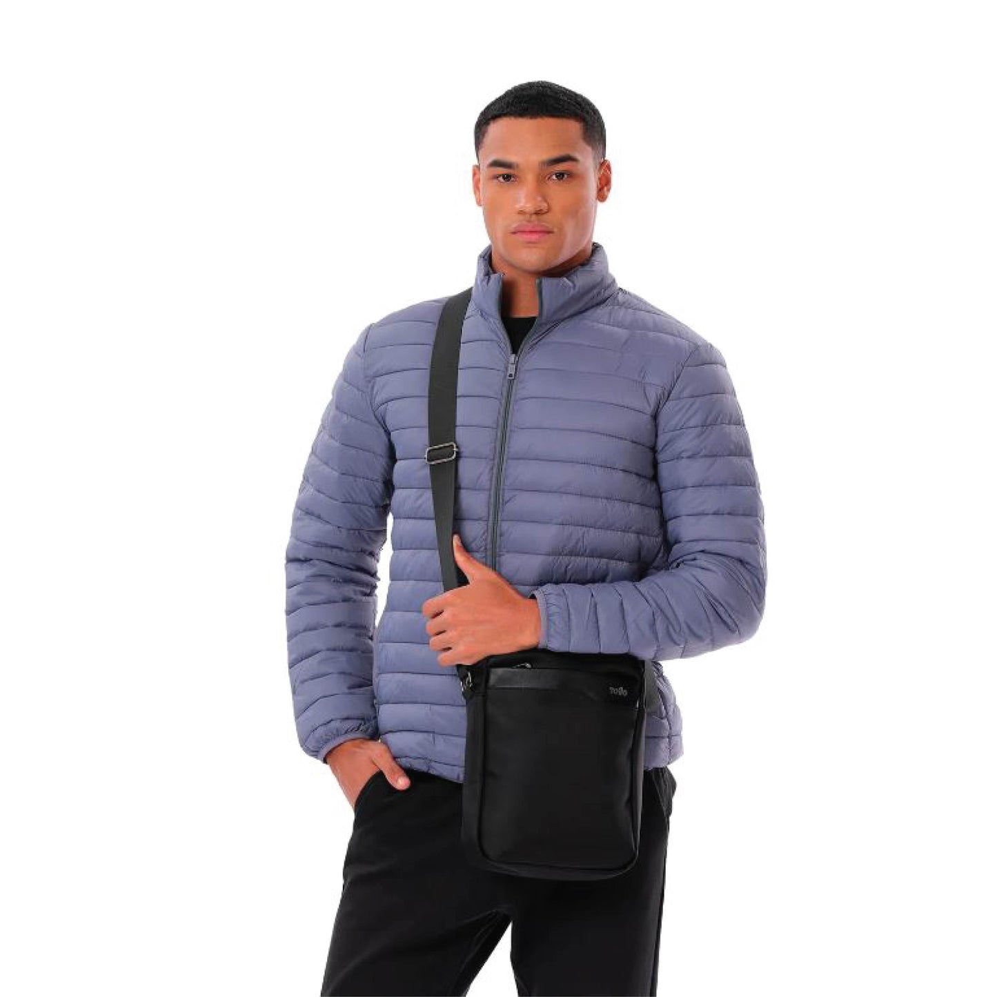 Totto Bolso Kano para Hombre Kano Crossbody Color Negro