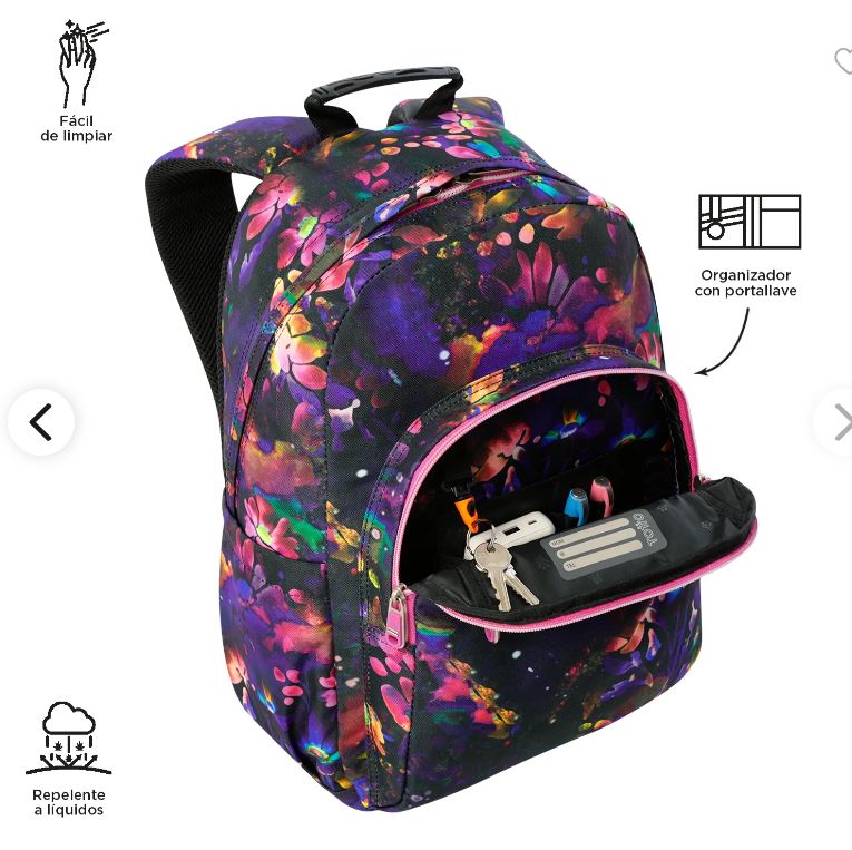 Mochila Totto Acuarela Color 5Q5