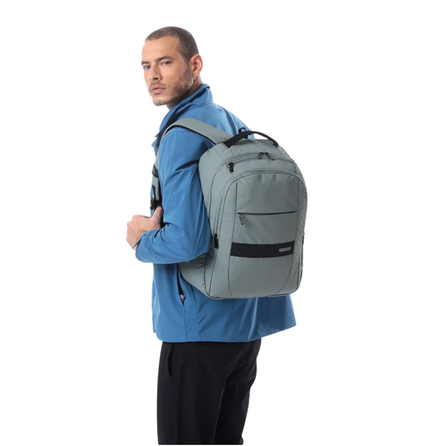 Mochila Totto Wivetto 2.0 Gris - Porta Laptop 16" Unisex | Morral Ligero 23L de Lona