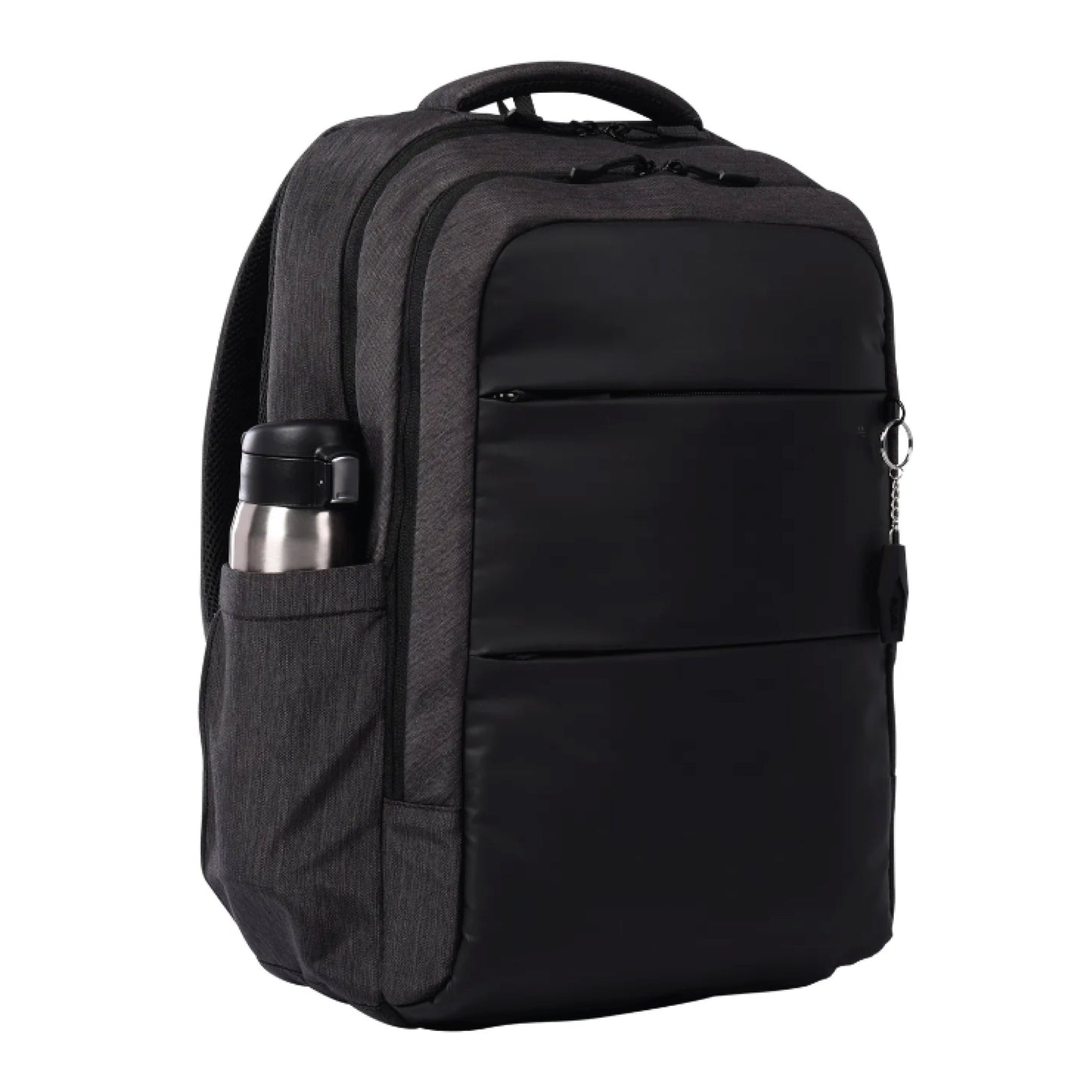 Mochila Totto Ejecutivo Dallas Negro - Porta Laptop 16" y Tablet 10" | Mochila Oficina Hombre