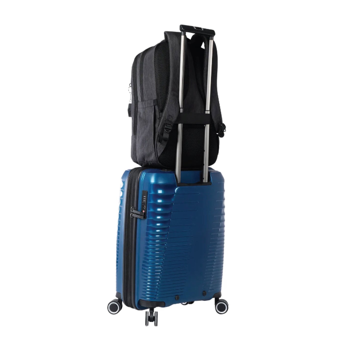 Mochila Totto Ejecutivo Dallas Negro - Porta Laptop 16" y Tablet 10" | Mochila Oficina Hombre