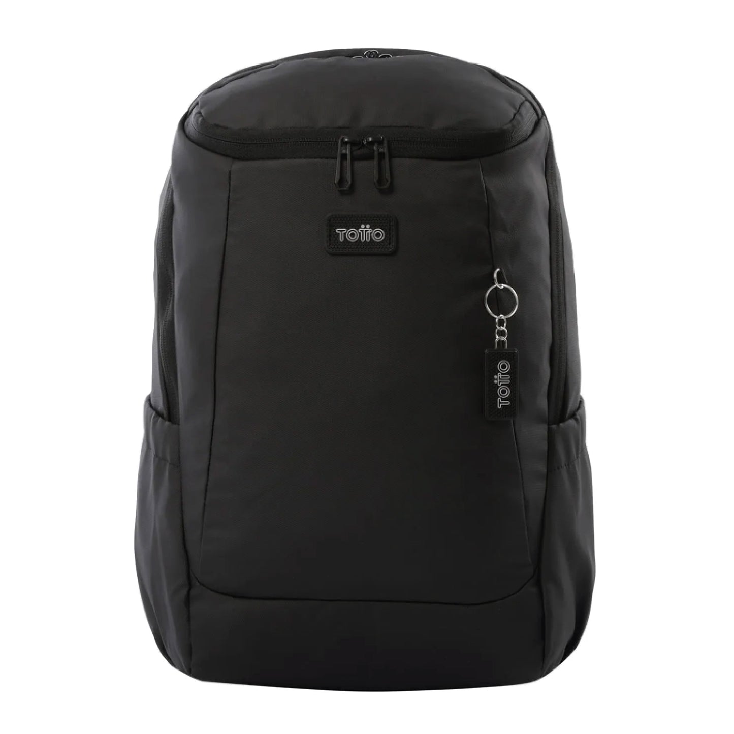 Mochila Totto Storm Porta Laptop 16" - Morral Negro con Acabado Rubber Fácil de Limpiar