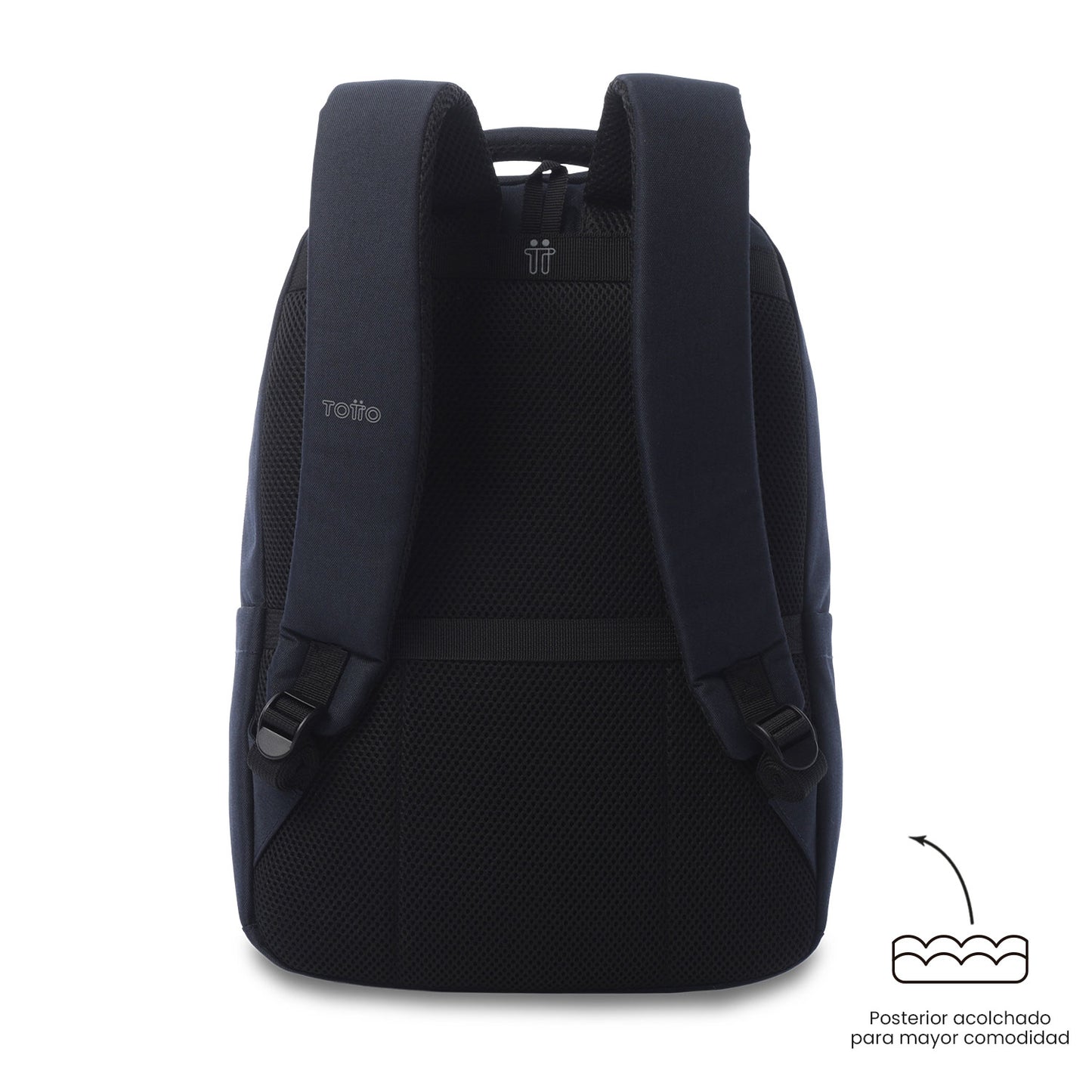 Mochila Totto Osaka Azul - Porta Laptop 15.4" | Morral Ejecutivo Unisex Melange