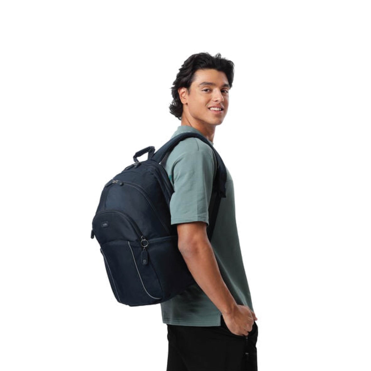 Mochila Totto Cambri 2.0 Color Azul Para Hombre Porta Laptop