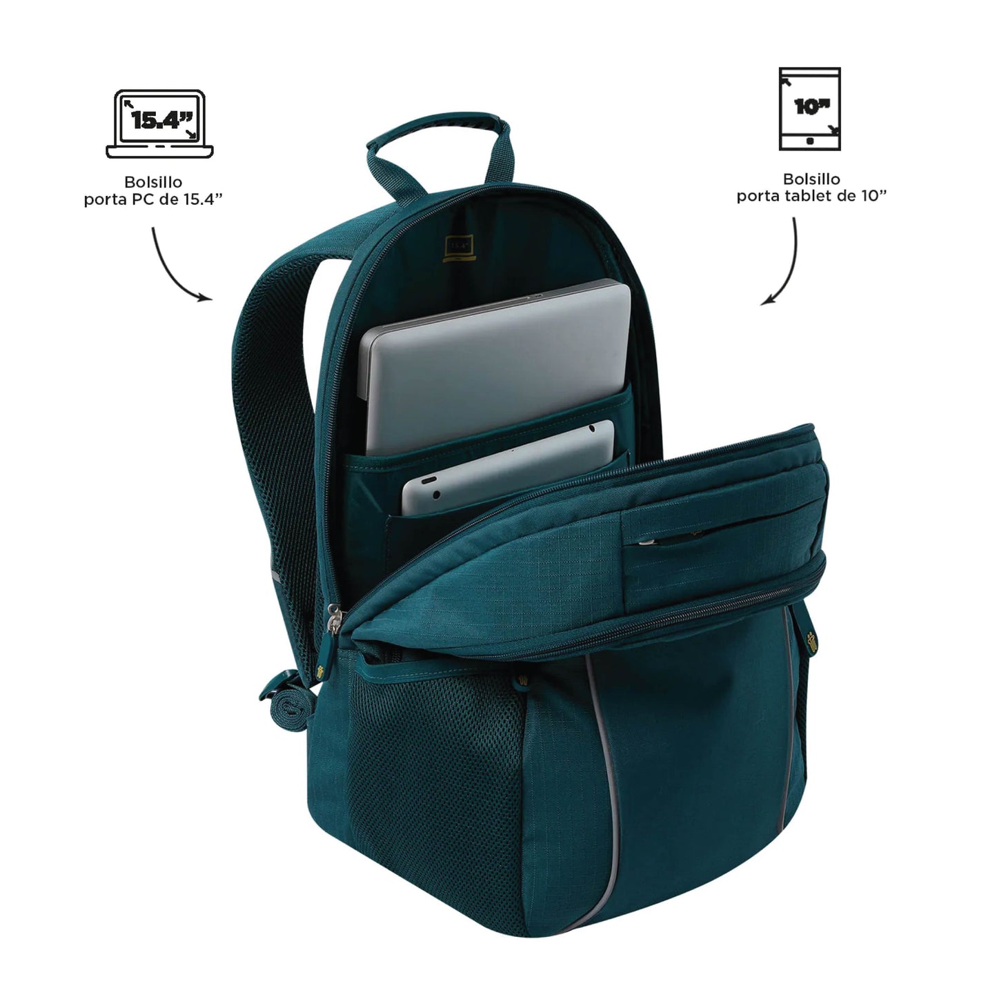 Mochila Totto Cambri 2.0 Color Azul Para Hombre Porta Laptop