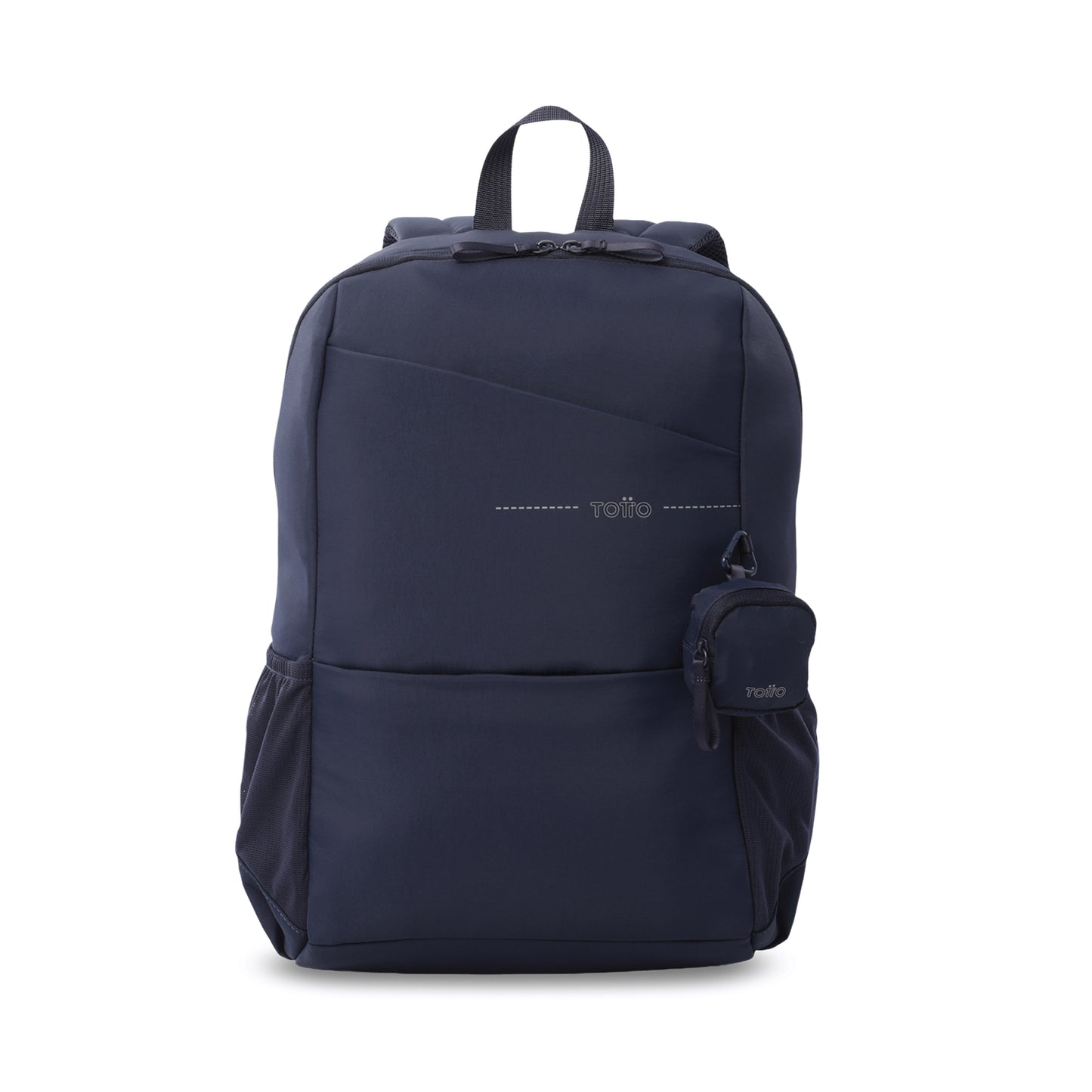 Mochila Totto Mujer Suzuka Azul - Porta Laptop 16" Ecológica RPET | Morral de Viaje y Oficina