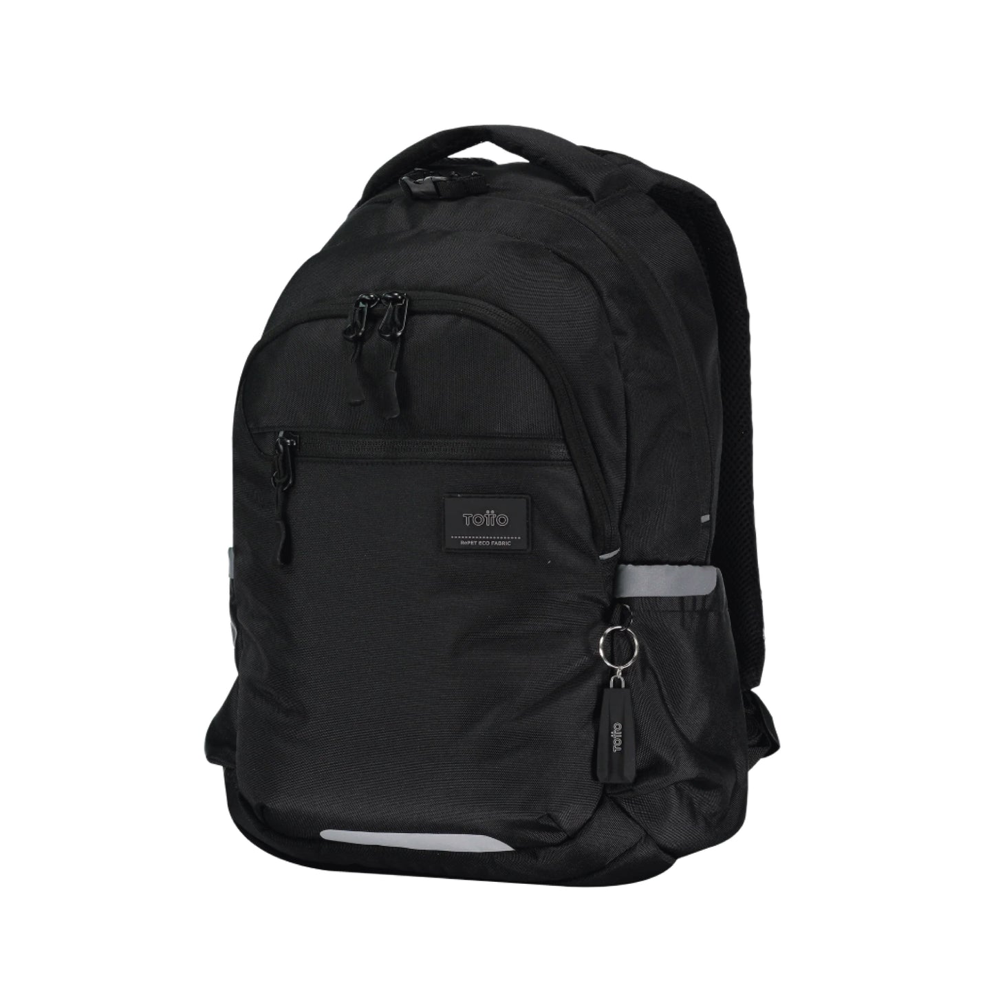 Mochila Totto Misisipi Ecológica - Porta Laptop 14" | Poliéster Reciclado y Seguridad